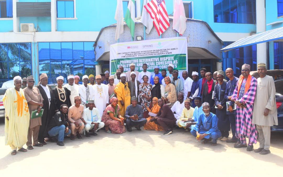 GACRB Conducted Two-Day Sulhu Sai Da Adalci Peacebuilding Workshop in Kaduna