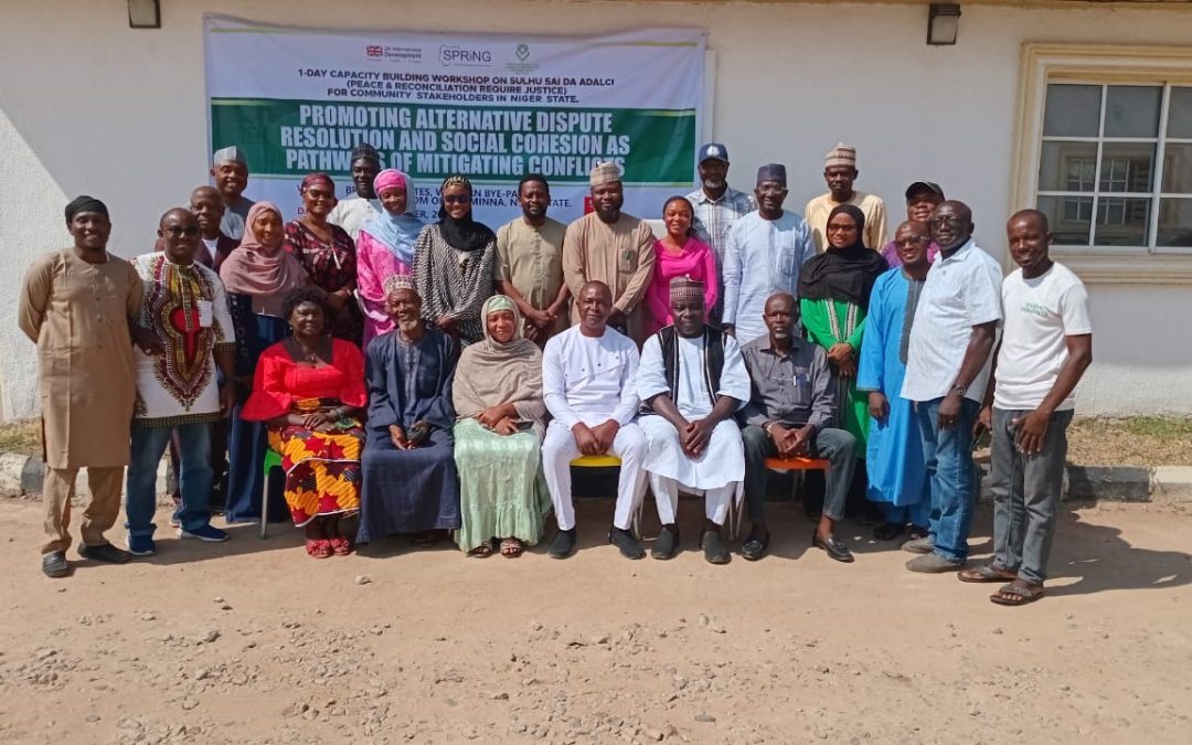 Strengthening Community Peace through Restorative Justice in Niger State